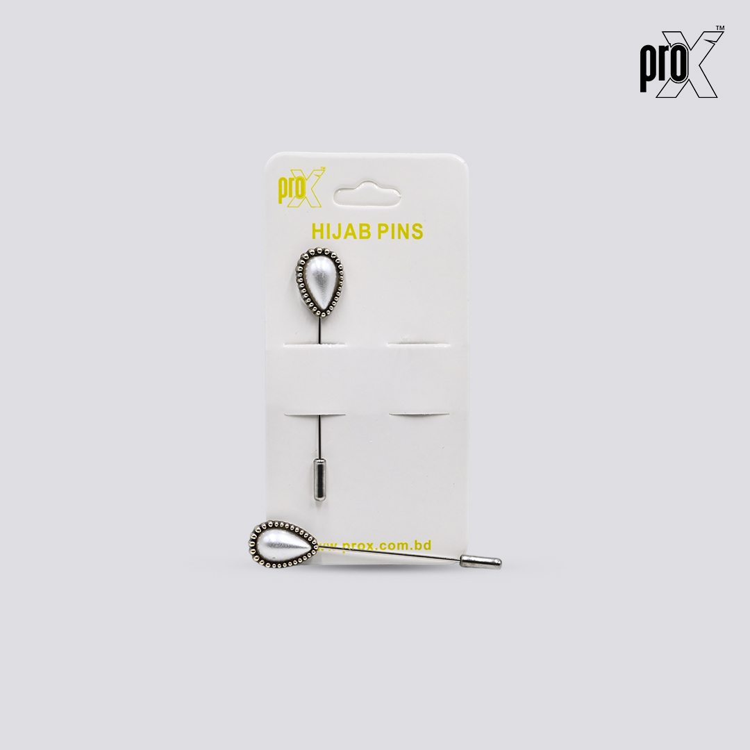 ProX 1 Pair Stick Hijab Pin_HP-502-5 Baloon Shape_img_2