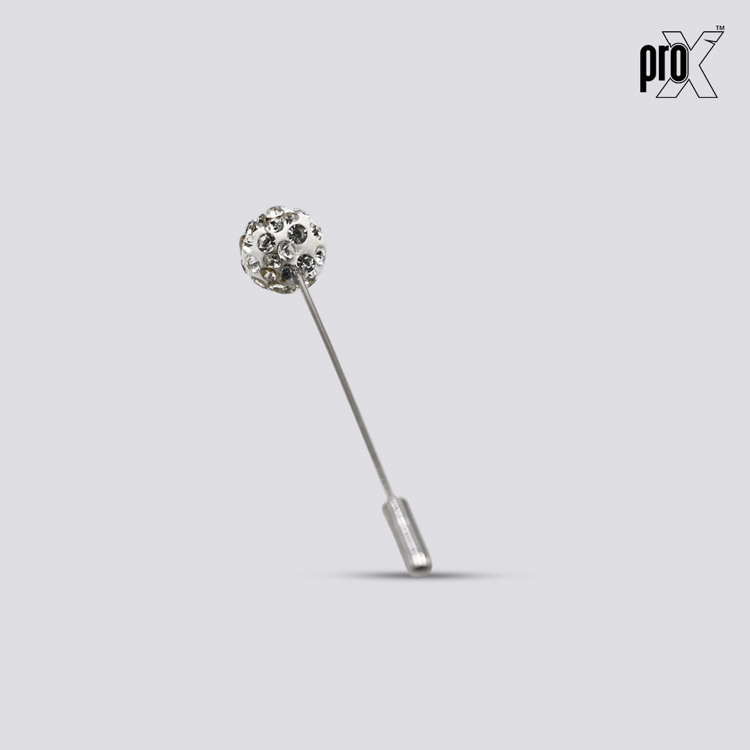 ProX 1 Pair Stick Hijab Pin_HP-502-1_Silver Color_img_1