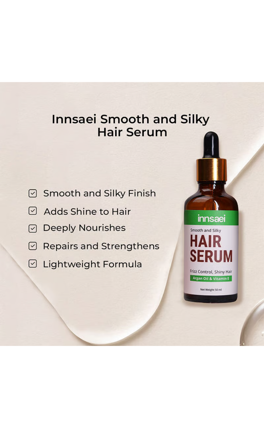 Innsaei Smooth and Silky Hair Serum 50ml - Image 3