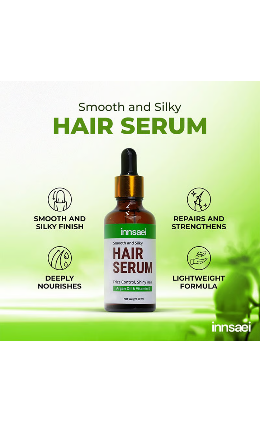 Innsaei Smooth and Silky Hair Serum 50ml - Image 4