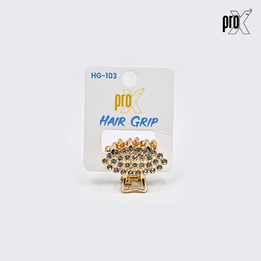 ProX Nonslip Durable Hair Grip For Women HG-103-30 (Multi-Color)_img_5