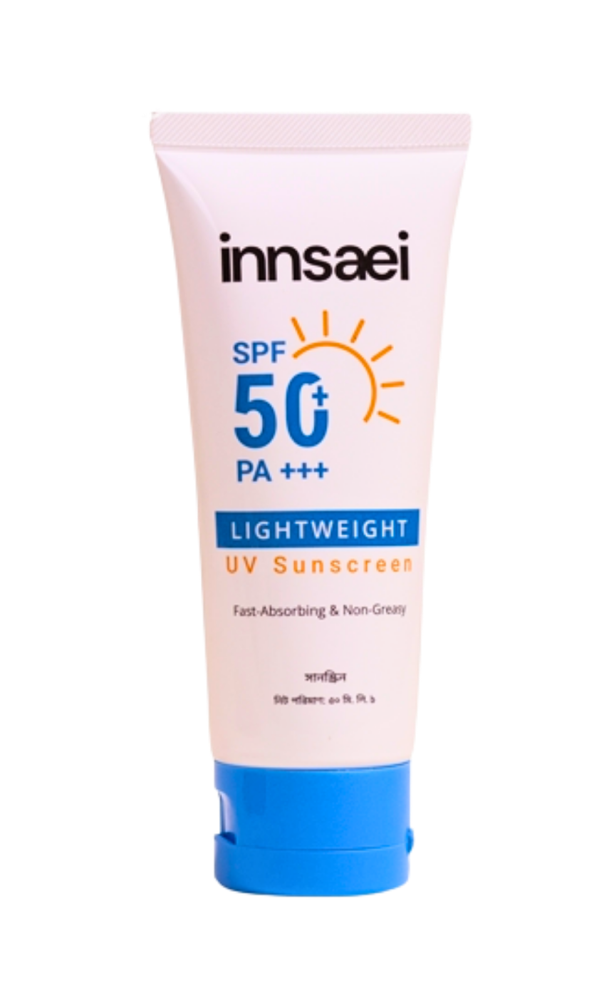 Innsaei Lightweight UV Sunscreen 50ml - Image 1