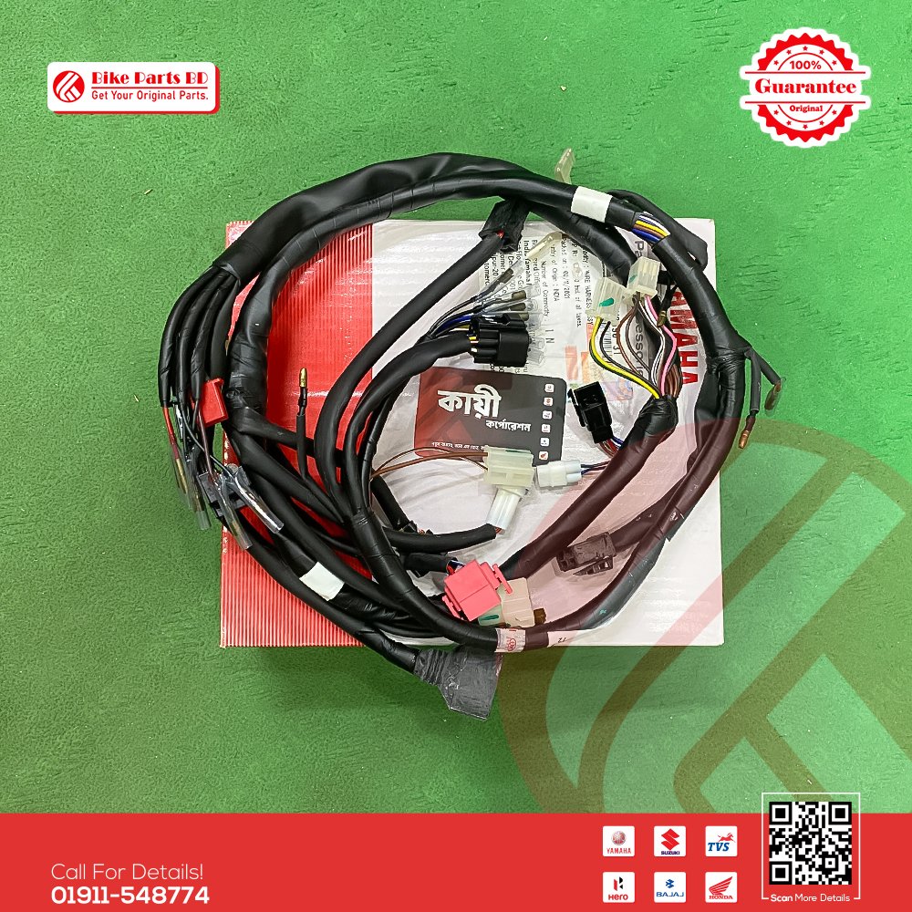 Harness Wiring (4Pin) for Yamaha FZS V1 bike._img_0