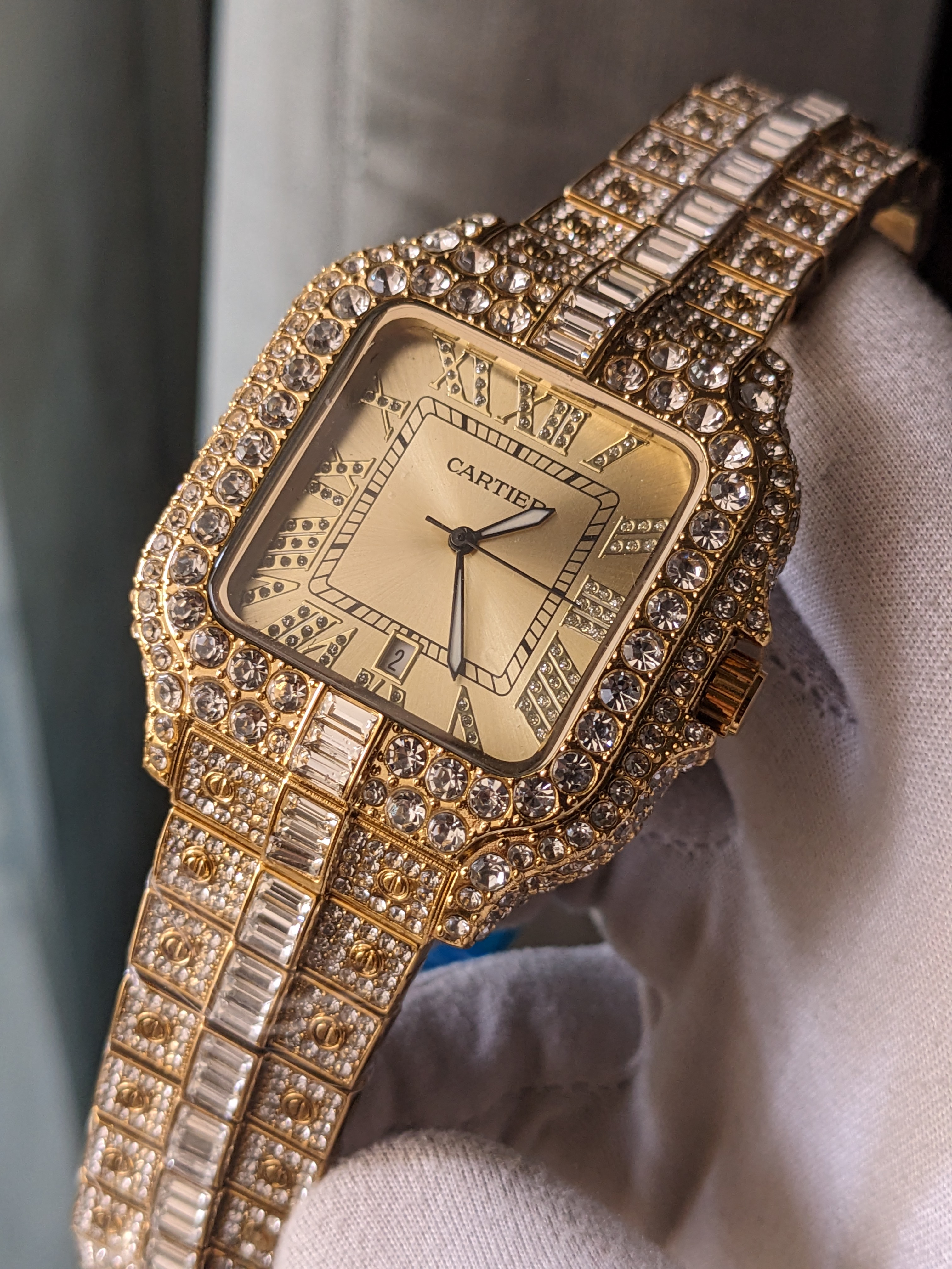 Cartier Ice Quartz watch