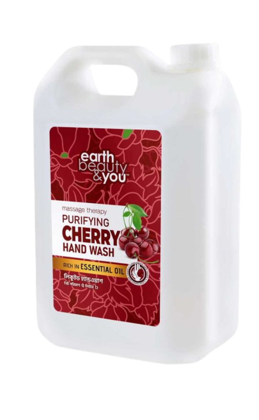 Earth Beauty & You Purifying Cherry Hand Wash-5L - Image 1