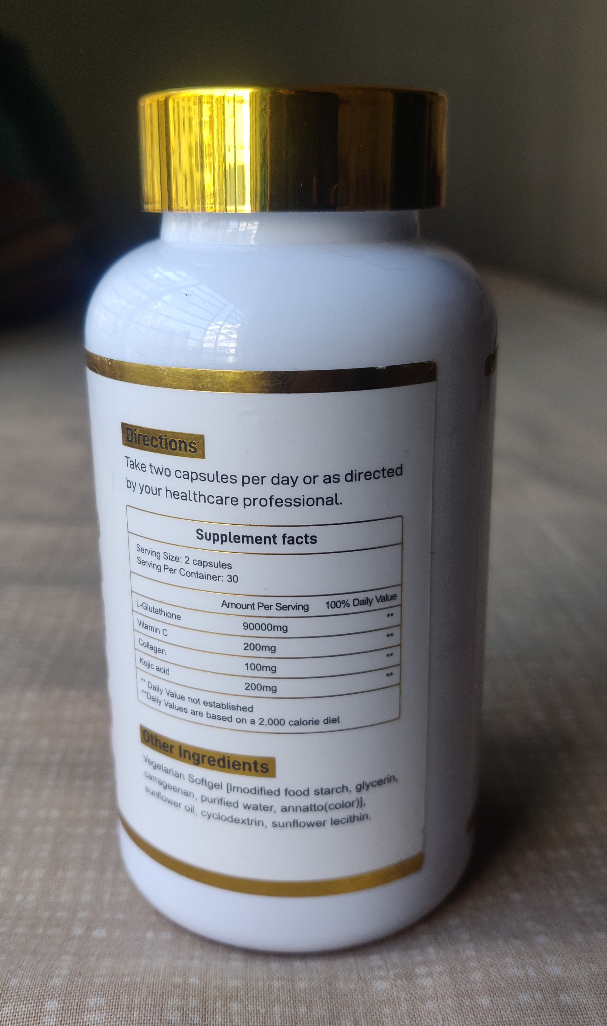 Wellness Ways Skin Whitening Glutathione 90000mg 60 Capsules - Made in USA_img_3