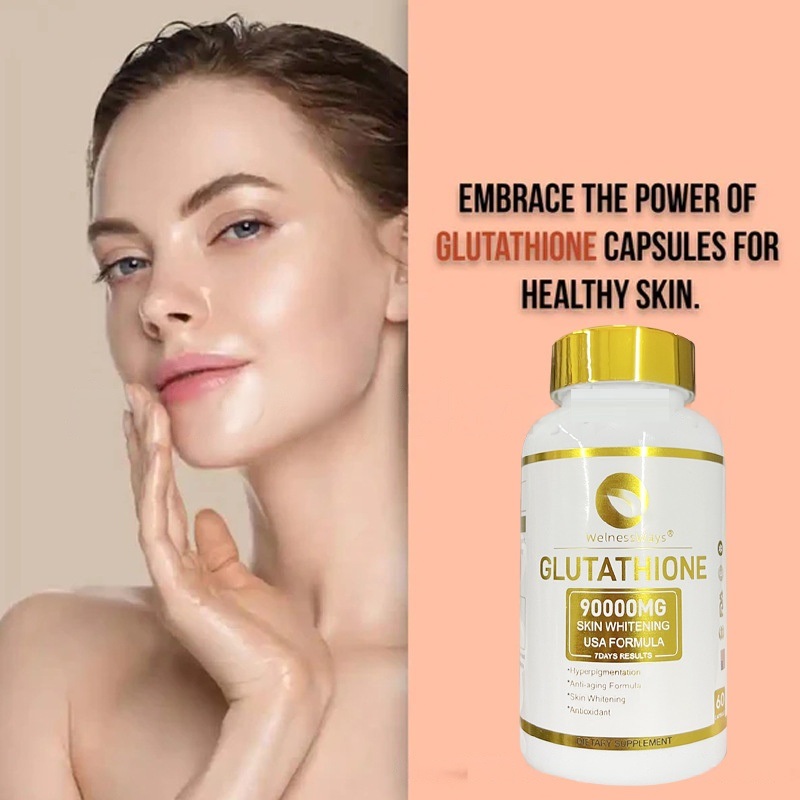 Wellness Ways Skin Whitening Glutathione 90000mg 60 Capsules - Made in USA_img_8