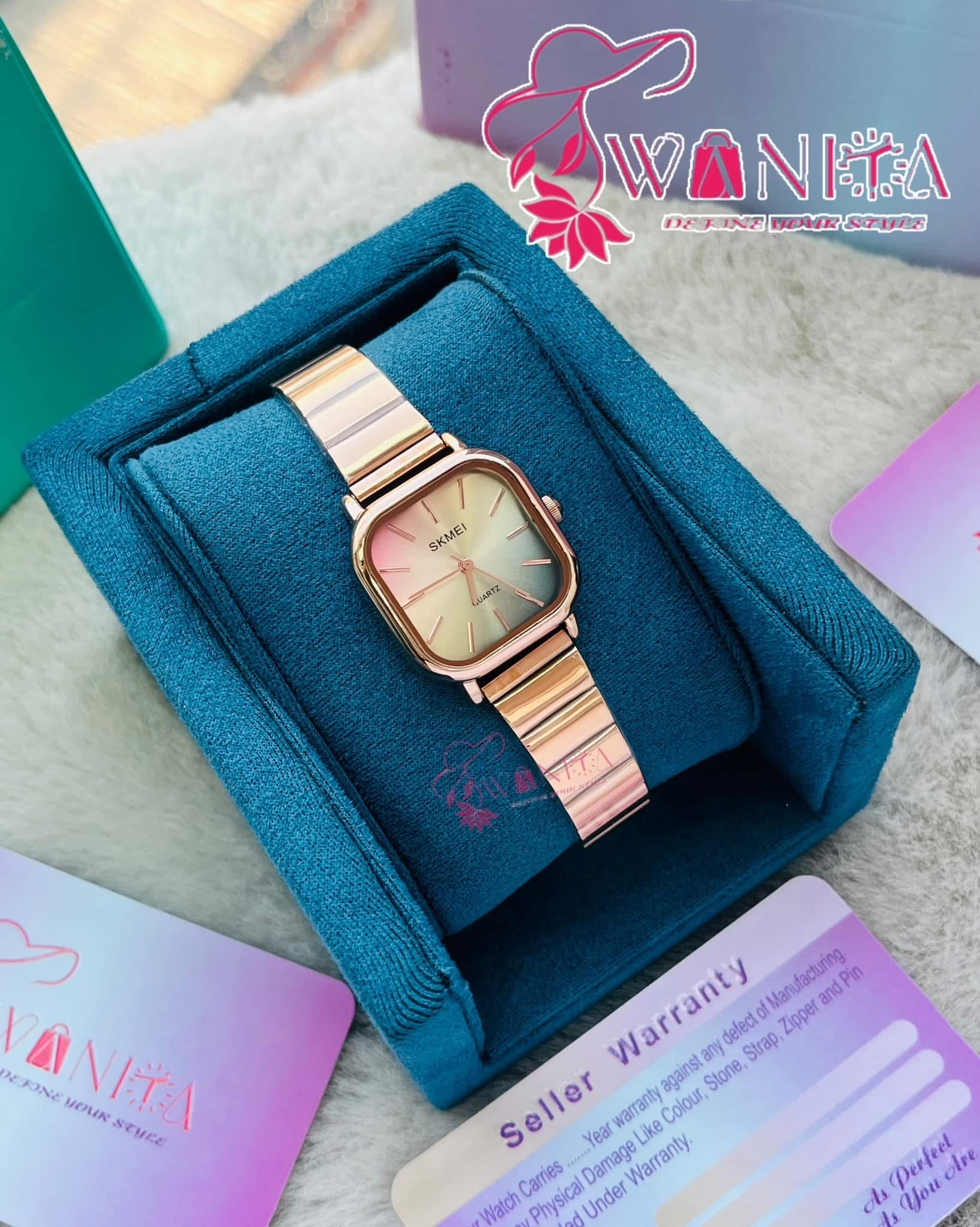 Skmei Ladies Rose Gold Watch