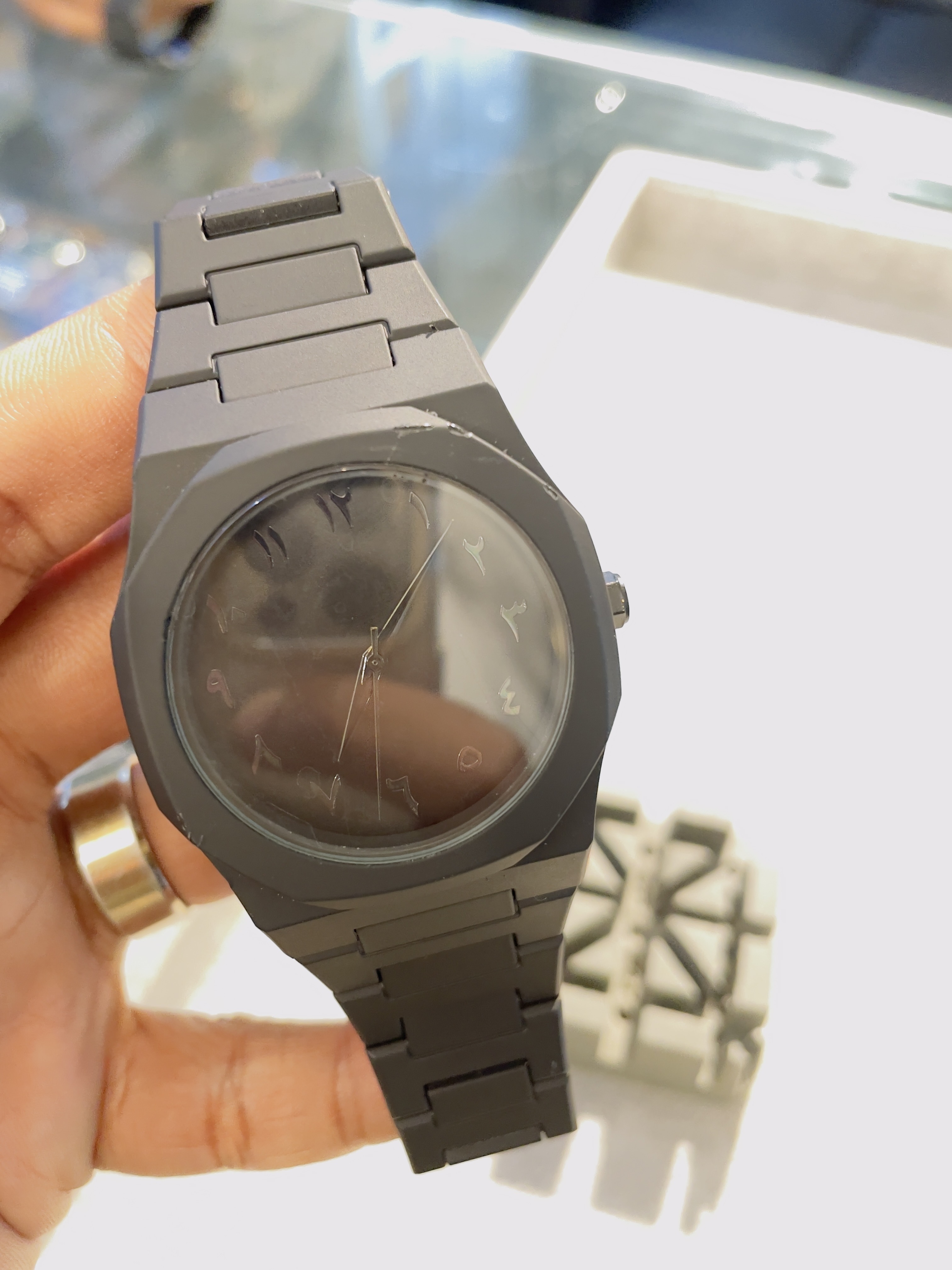 arabic aura aa full black