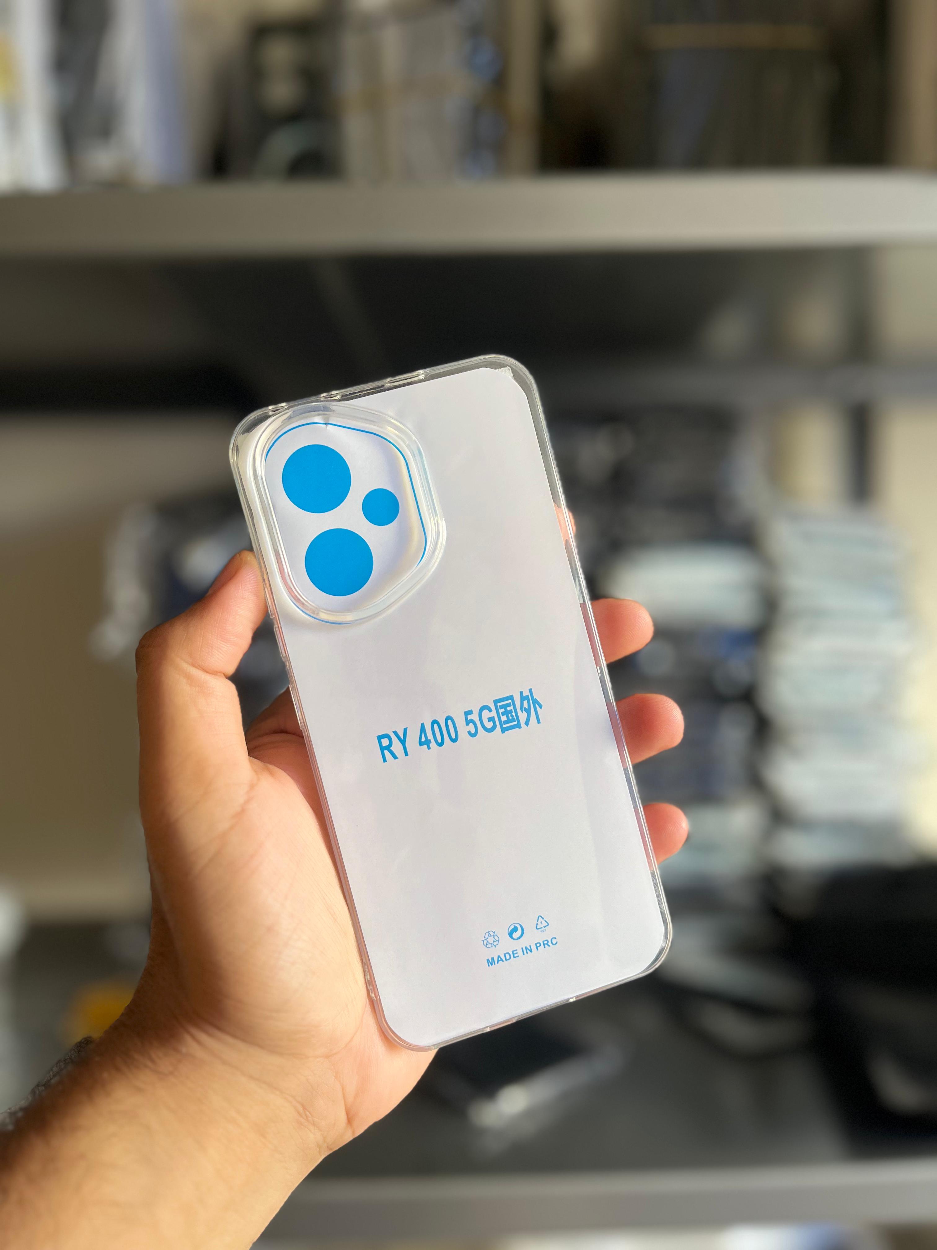 Honor 400 Back Cover Soft Premium Silicone Transparent Back Cover_img_4