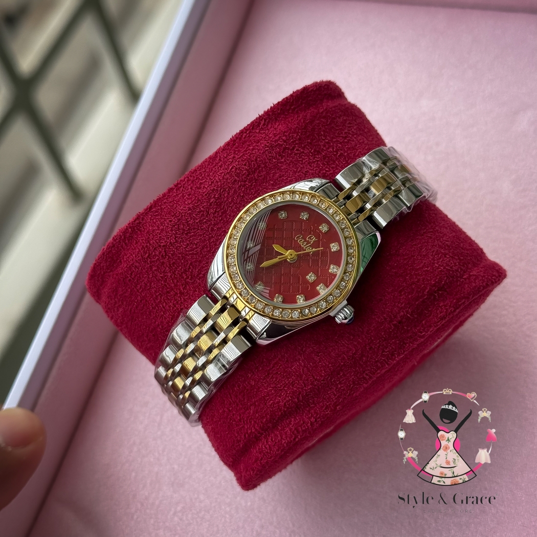 Caslex | CX- | Authentic Dual Tone | Red Dial stone edition_img_1