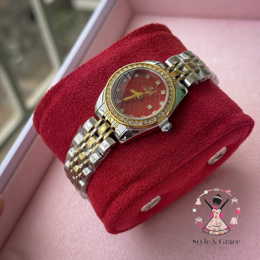 Caslex | CX- | Authentic Dual Tone | Red Dial stone edition_img_2