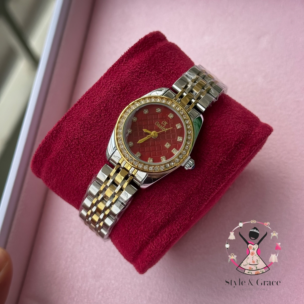 Caslex | CX- | Authentic Dual Tone | Red Dial stone edition_img_3