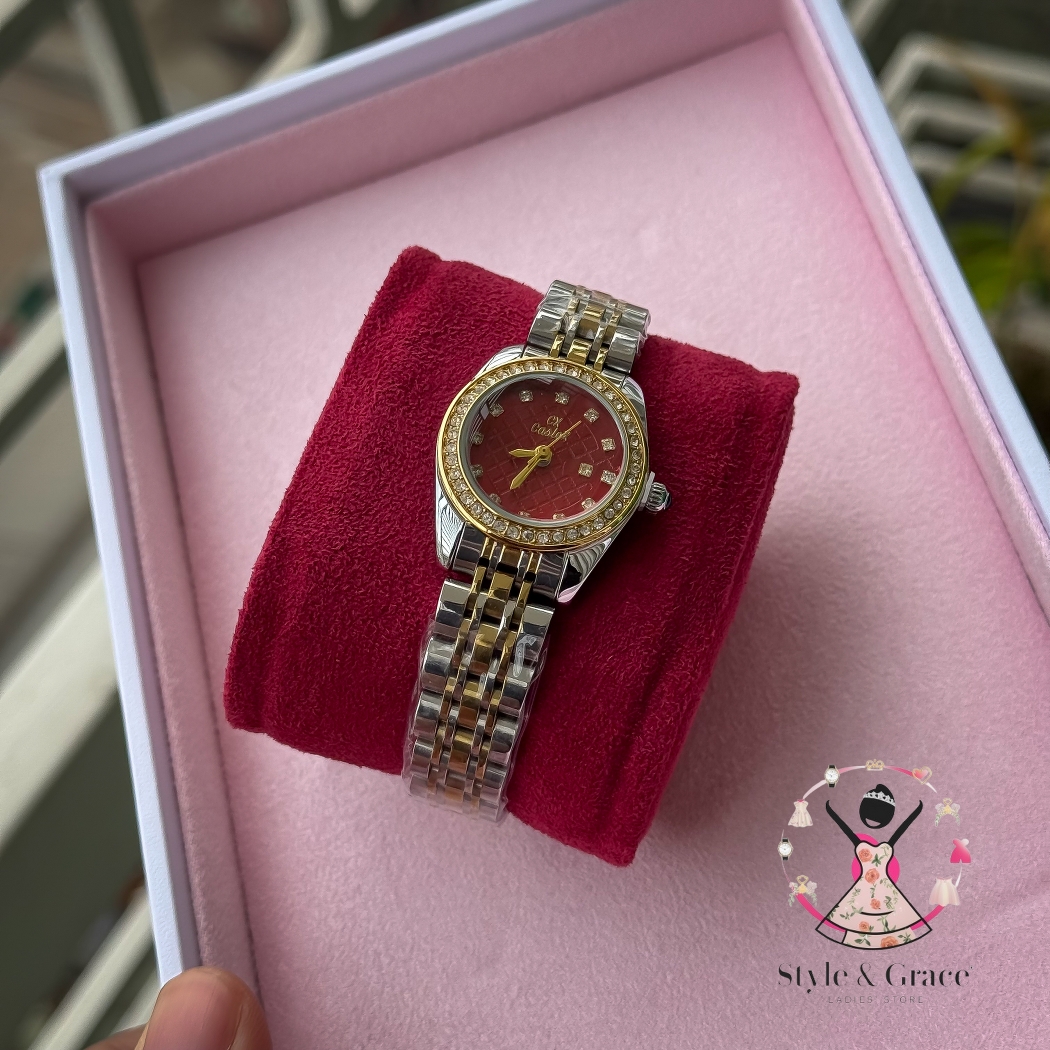 Caslex | CX- | Authentic Dual Tone | Red Dial stone edition_img_4