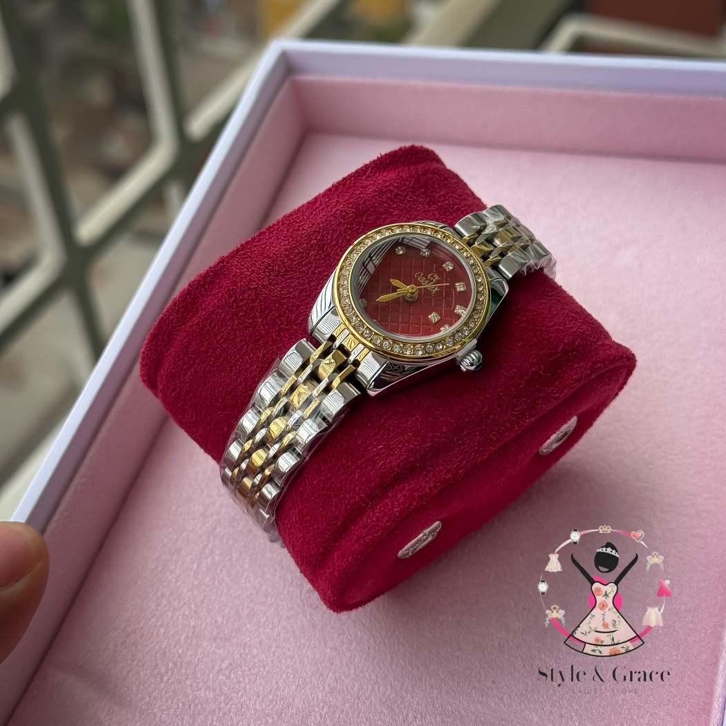 Caslex | CX- | Authentic Dual Tone | Red Dial stone edition_img_5