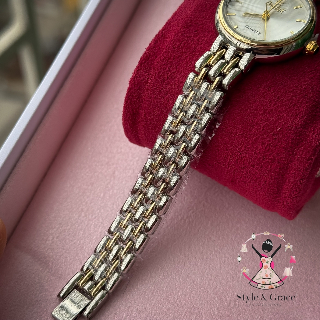 Caslex | CX- | Authentic Dual Tone | Round Shape | Pearl White_img_2