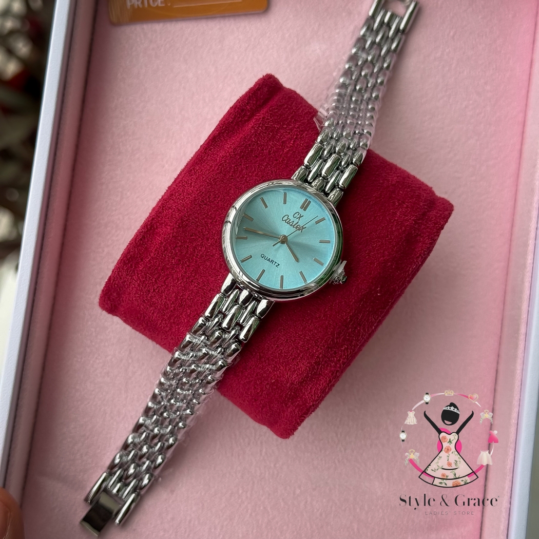 Caslex | CX- | Authentic Dual Tone | Round Shape | Tiffany White_img_7