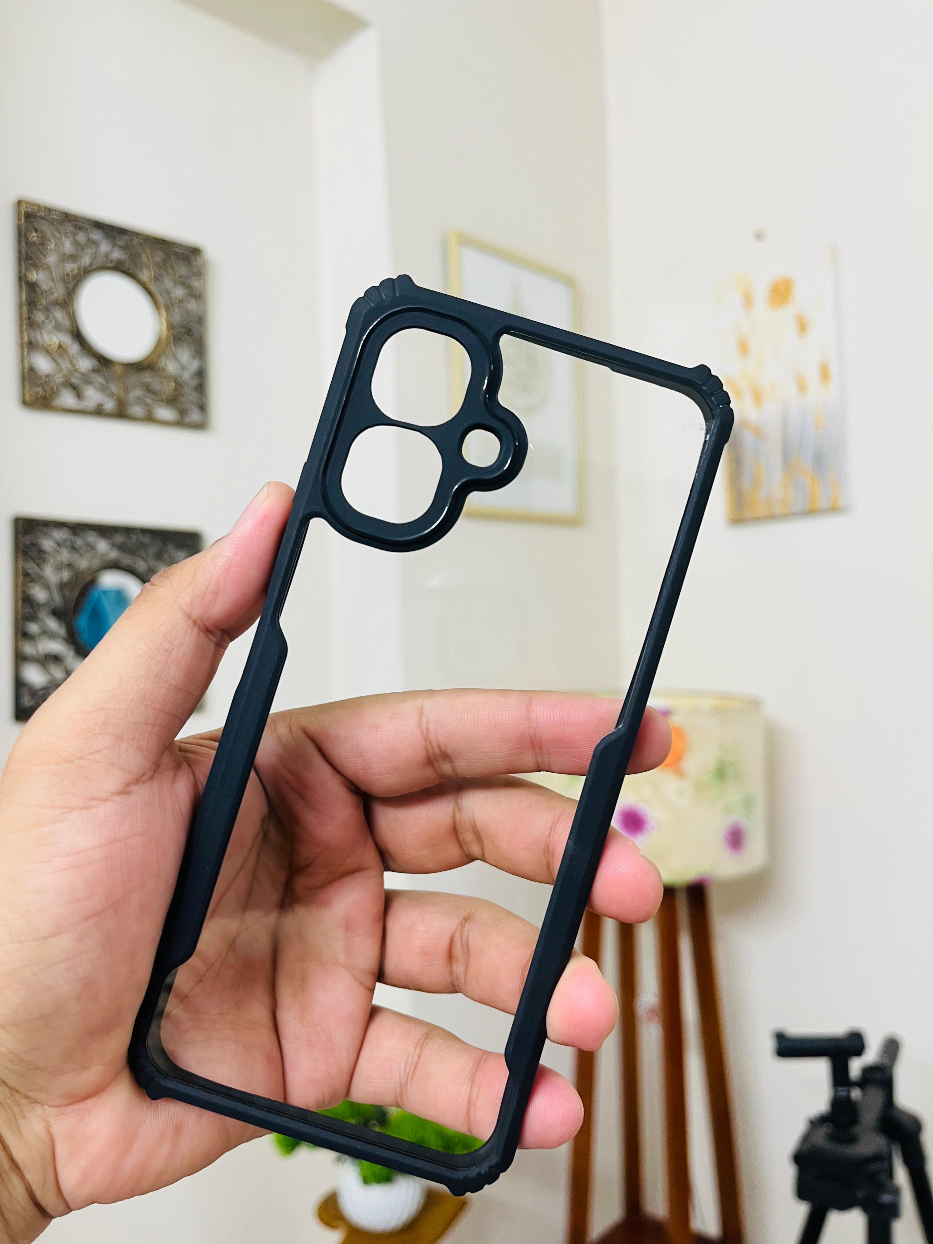 Tecno Spark Go 2 ( KM4) Back Cover ShockProf Premium Hard Case With Transparent_img_4