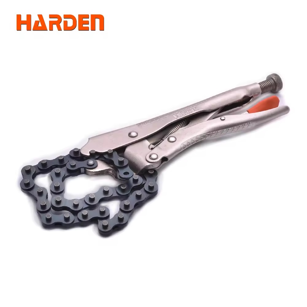 HARDEN 18" Grip Pliers ( Chain Lock Type ), Locking Chain Clamp Pliers, Steel Industrial Chain Clamp, Locking Pliers; 560633