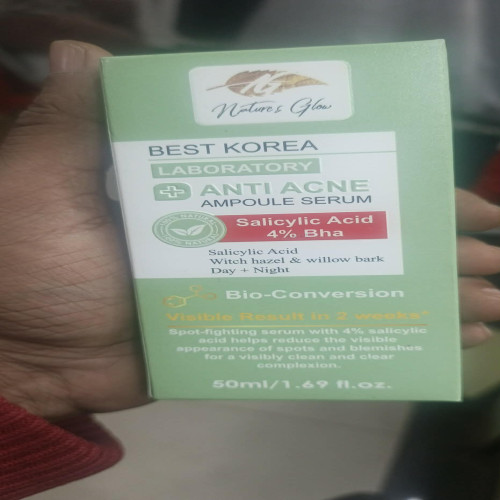 Natures Glow Acne Ampule Serum 50 mL (South Korea)_img_4