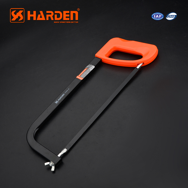 HARDEN 610702 Hacksaw Frame (Classic), 12", Adjustable Metal Hacksaw Frame \w blade; 610702