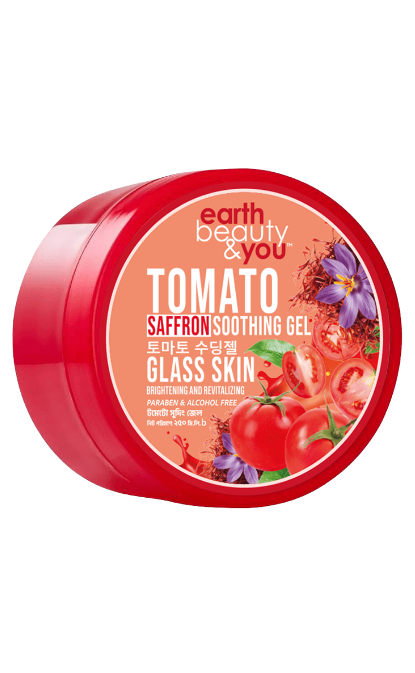 Earth Beauty & You Tomato Saffron Soothing Gel 250ml - Image 1