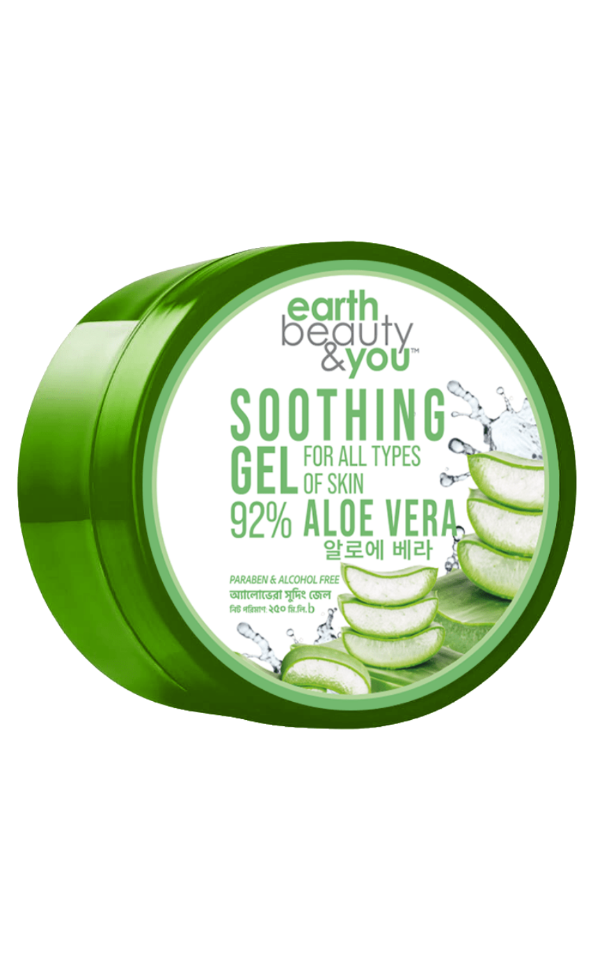 Earth Beauty & You  Aloe Vera Soothing Gel 250ml - Image 1