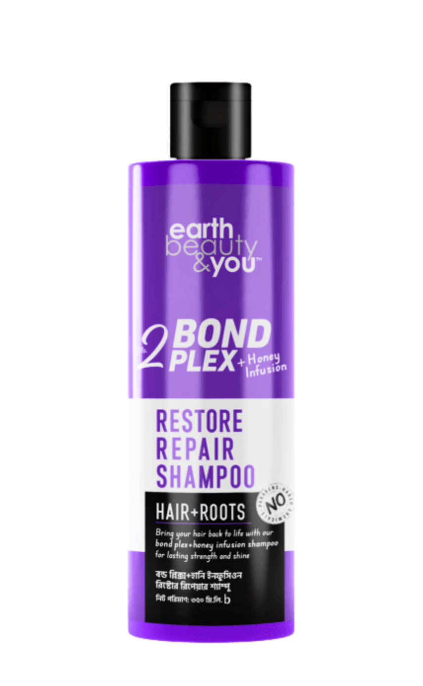 Earth Beauty & You  No. 2 Bond Plex + Honey Infusion Restore Repair Shampoo 350 ml - Image 1