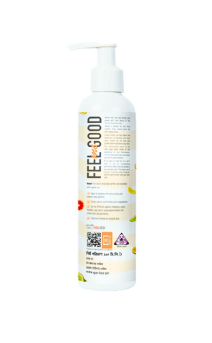 Earth Beauty & You  Vitamin C Glow Boosting Body Lotion 220 ml - Image 2