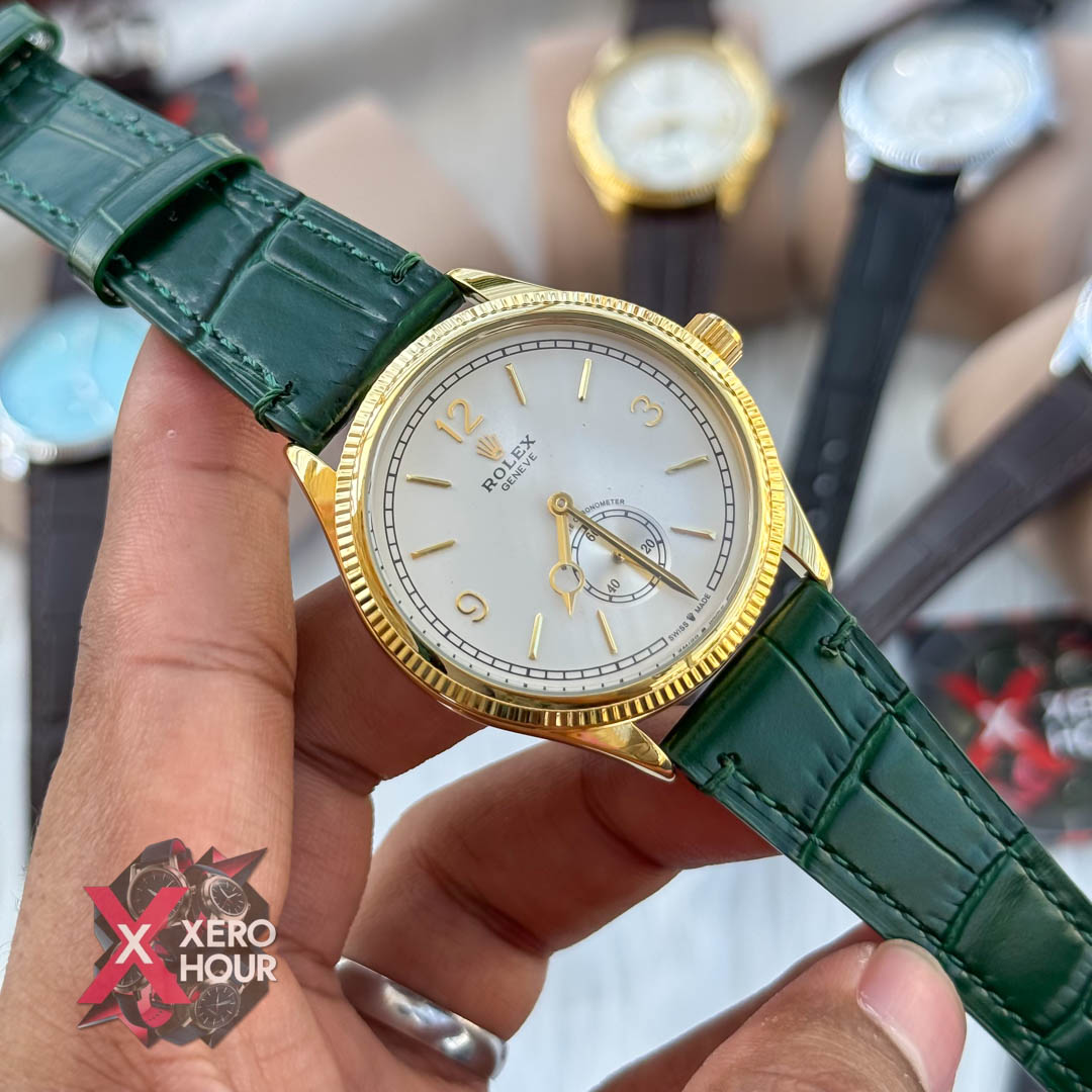 Rolex 1908 | Classic Edition | Leather Belt watch | 6 Color Variant_img_2