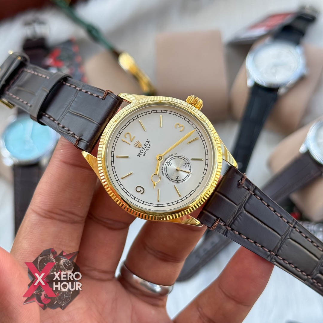 Rolex 1908 | Classic Edition | Leather Belt watch | 6 Color Variant_img_4