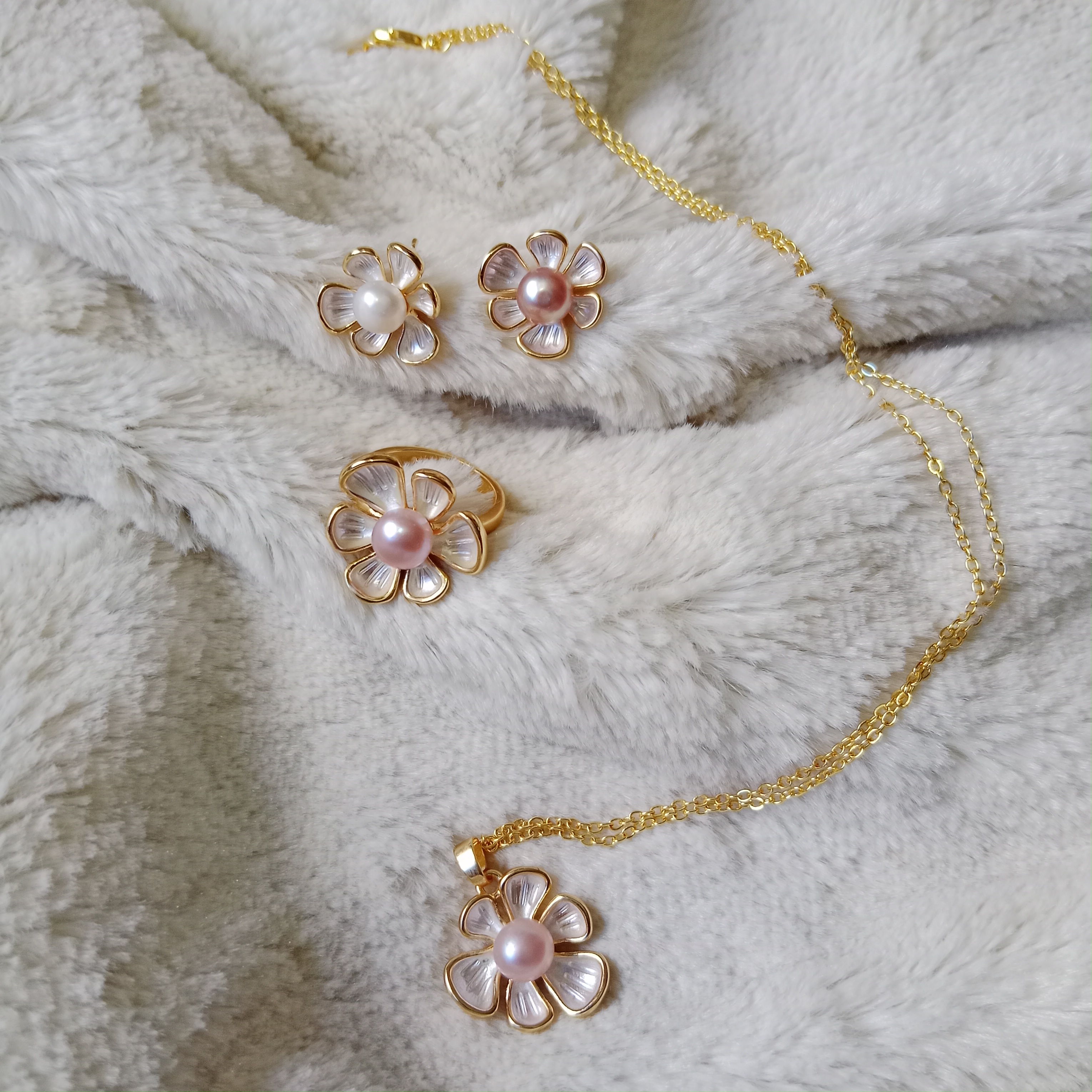 Pearl Pendent Set with S925 Silver Chain_img_0