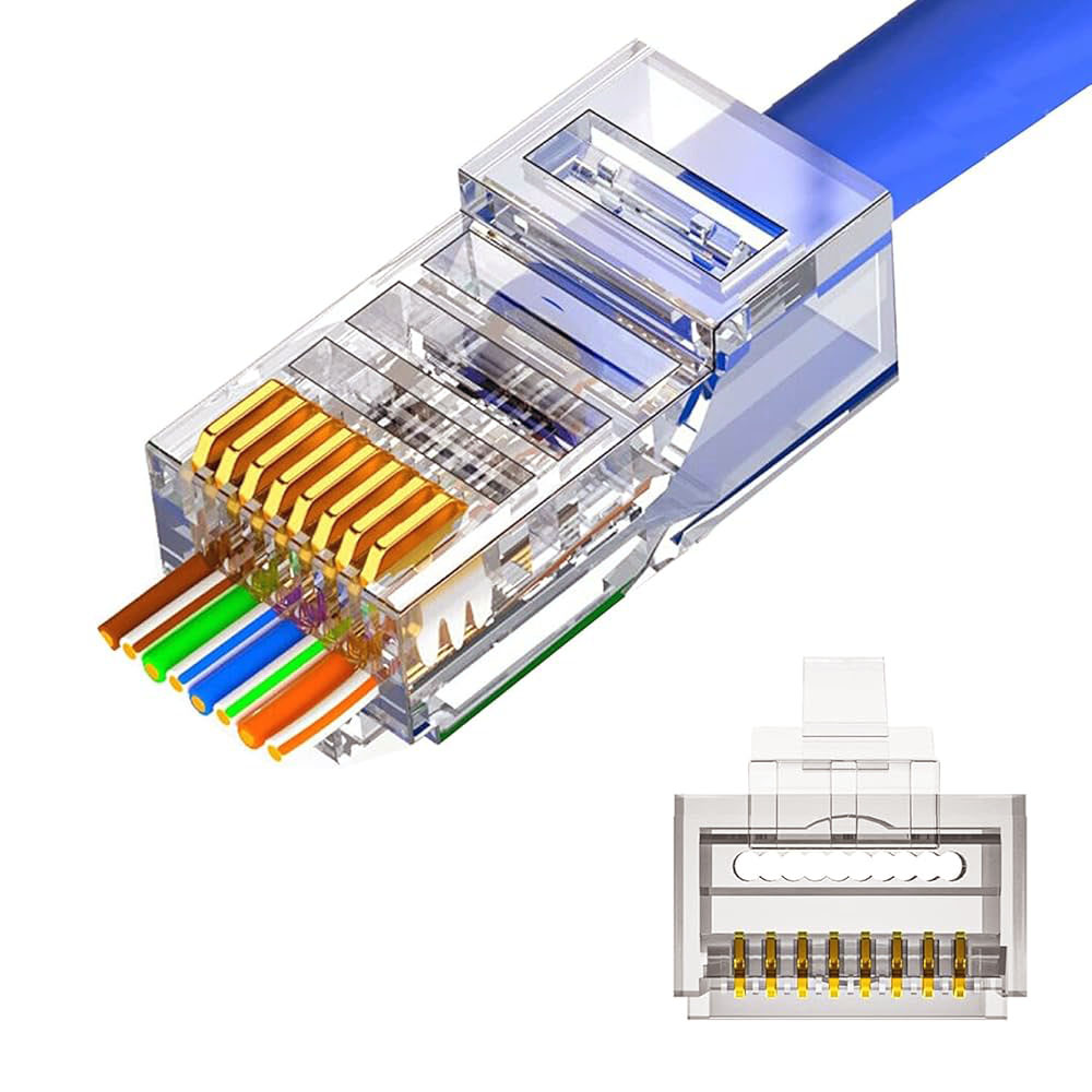 JPETR RJ45 Connector (Cat6 EZ Type)