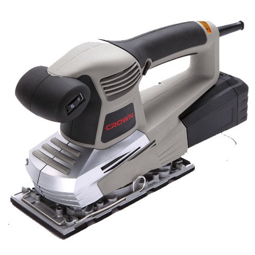 CROWN ,CT13400, 1/3" Professional Finishing Sander, 220W, square, 187x90mm; Model: CT13400_img_2