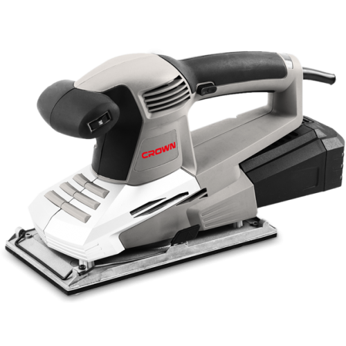 CROWN CT13401 Professional Finishing Orbital Sander, 300W, square, 230x115mm (1/2" sheet); Model: CT13401_img_2