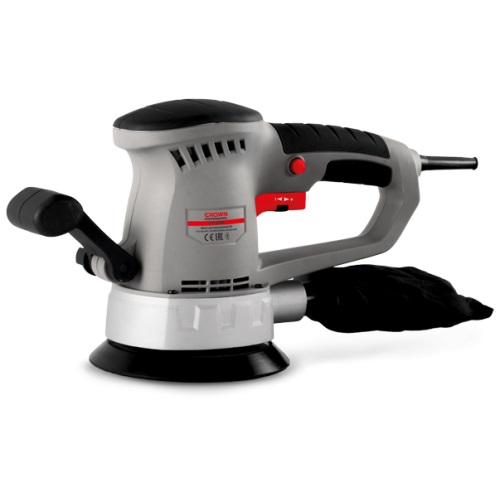CROWN CT13395 Professional Rotary Sander, 450W, Round, 150mm; CT13395