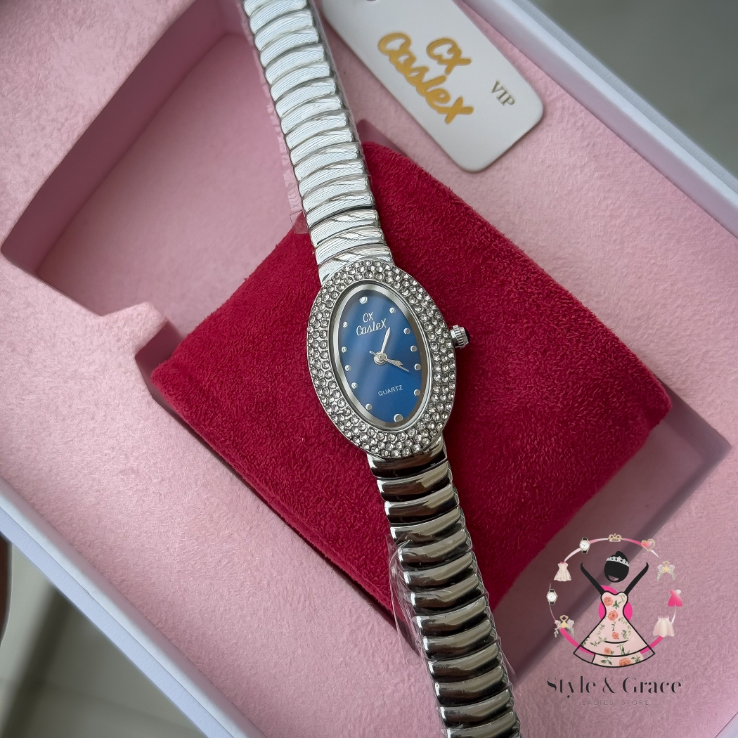 Caslex | CX - | Stoned Constellation | Single Tone | Blue Dial_img_1