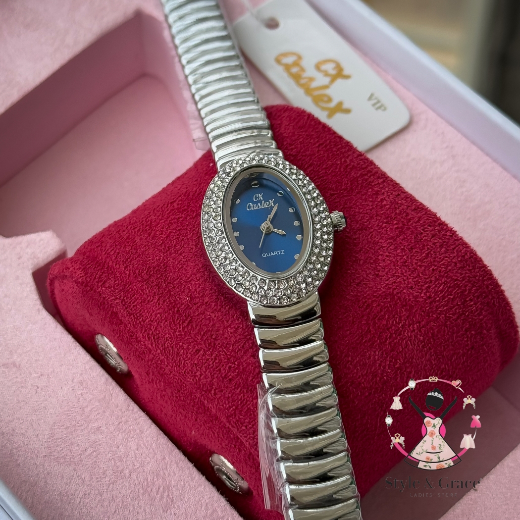 Caslex | CX - | Stoned Constellation | Single Tone | Blue Dial_img_5