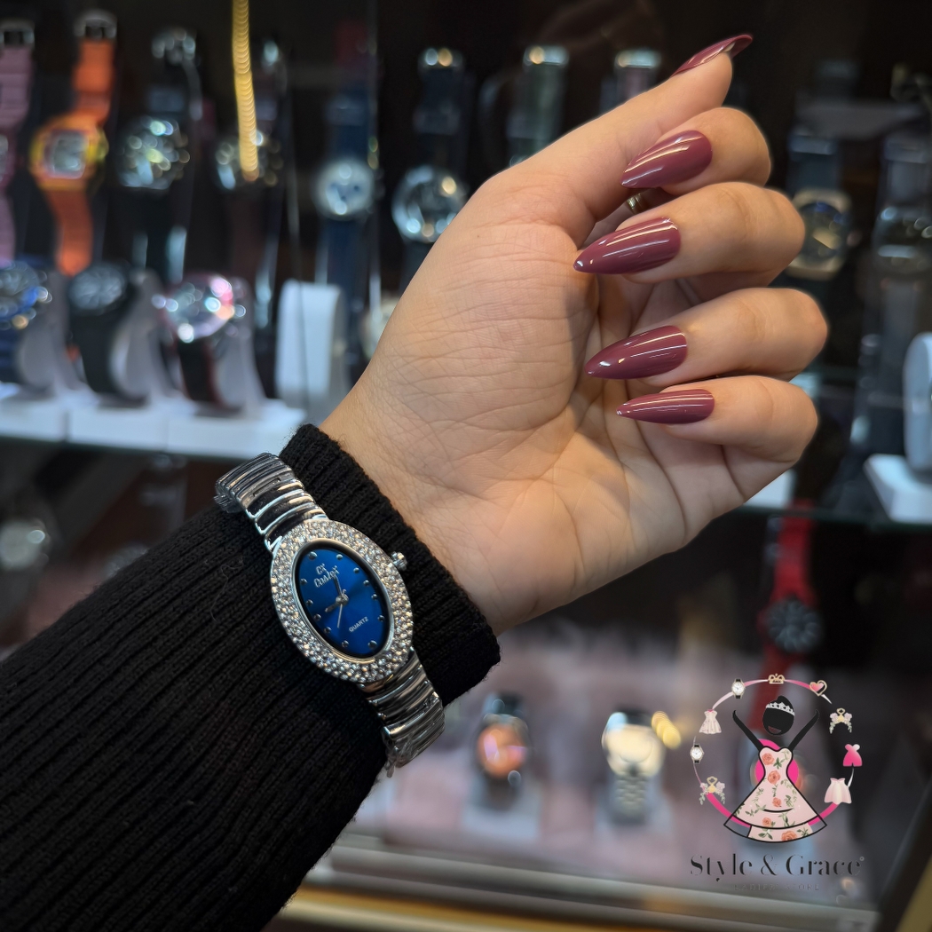 Caslex | CX - | Stoned Constellation | Single Tone | Blue Dial_img_6