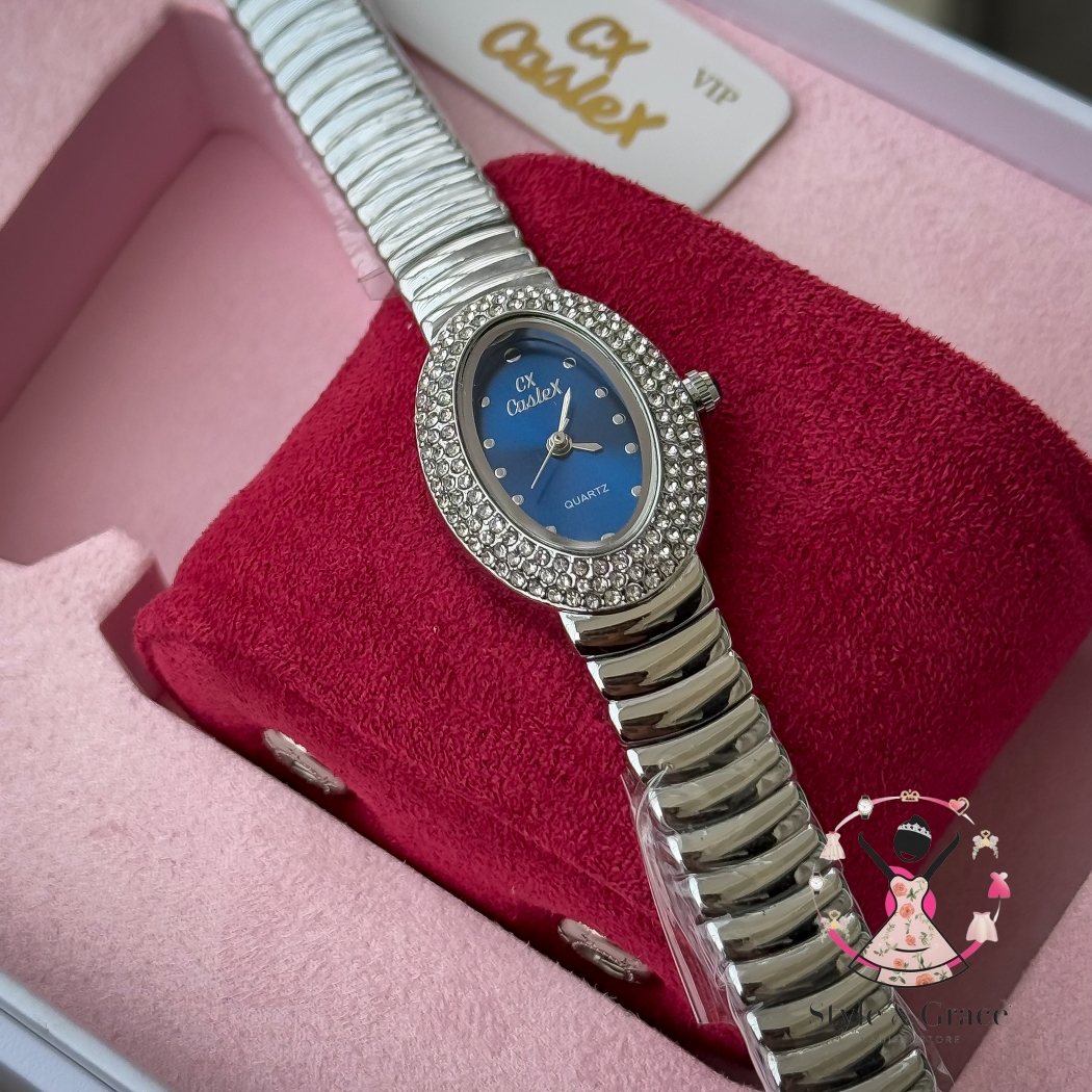 Caslex | CX - | Stoned Constellation | Single Tone | Blue Dial_img_7