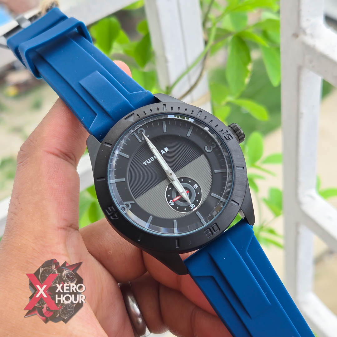 Tubular Silicon Plain Sport | Blue belt