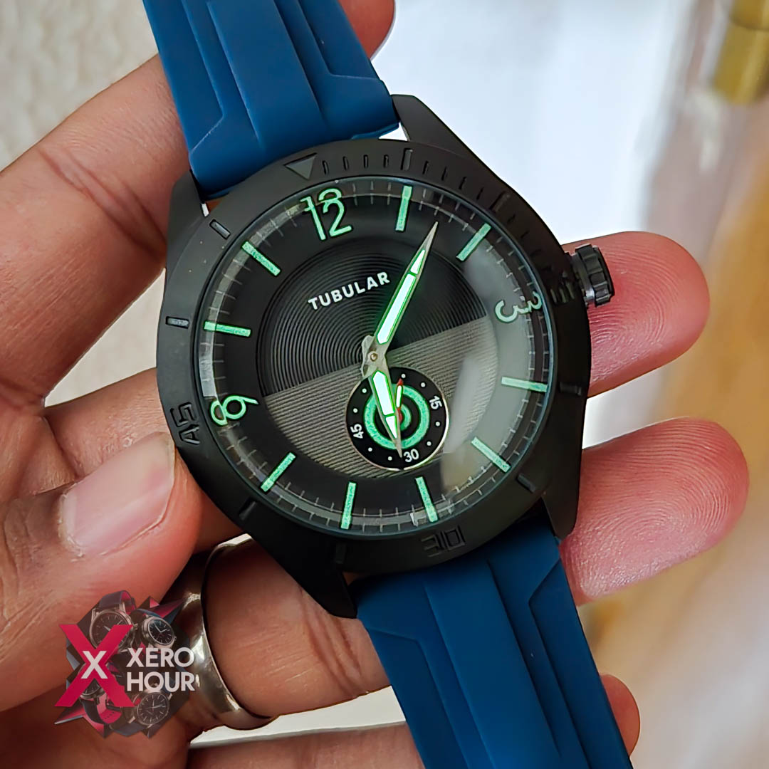 Tubular Silicon Plain Sport | Blue belt_img_1