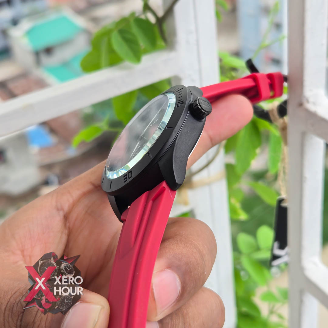 Tubular Silicon Plain Sport | Red Belt_img_1