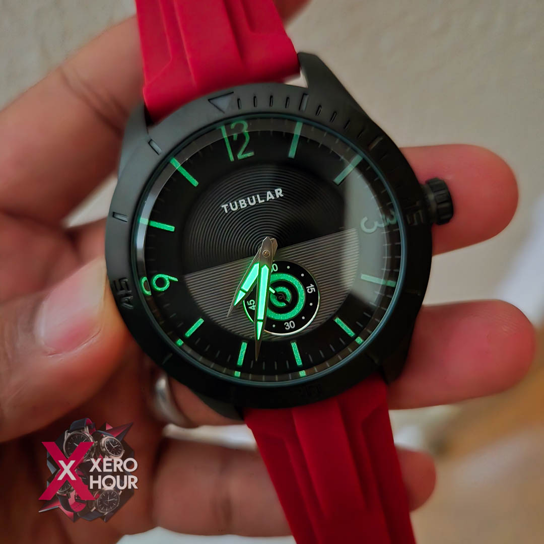 Tubular Silicon Plain Sport | Red Belt_img_6