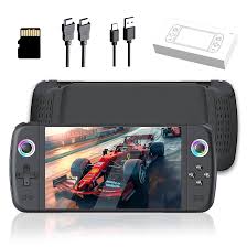 M27 7 Inch 4K HD IPS Screen Linux System Retro Handheld TV Video Game Console_img_3