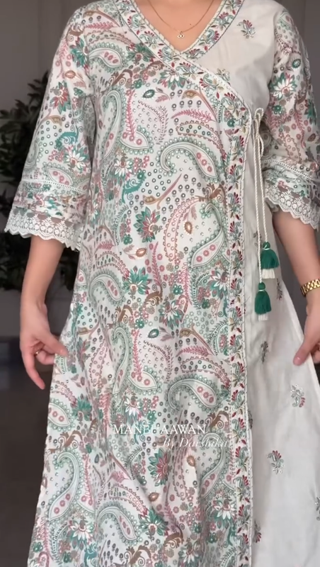 “Ruhani” – Pure Cotton Pakistani Inspired Suit Set (VIRAL) - Image 6