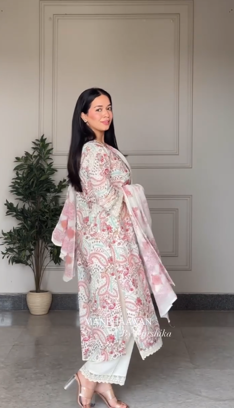“Ruhani” – Pure Cotton Pakistani Inspired Suit Set (VIRAL) - Image 7