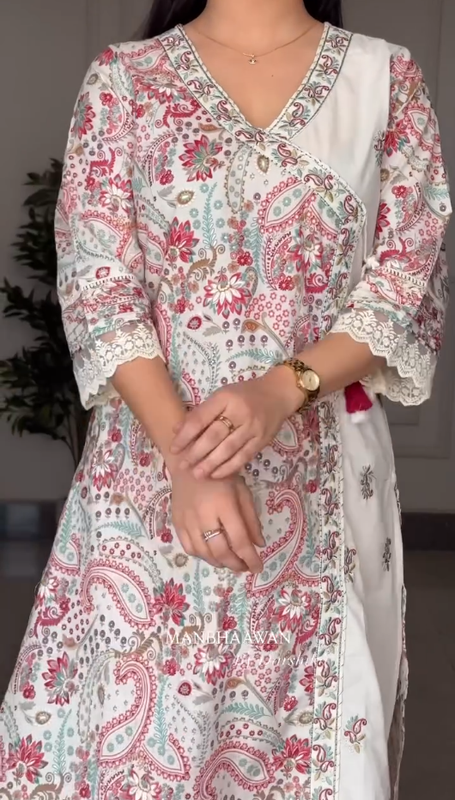 “Ruhani” – Pure Cotton Pakistani Inspired Suit Set (VIRAL) - Image 11