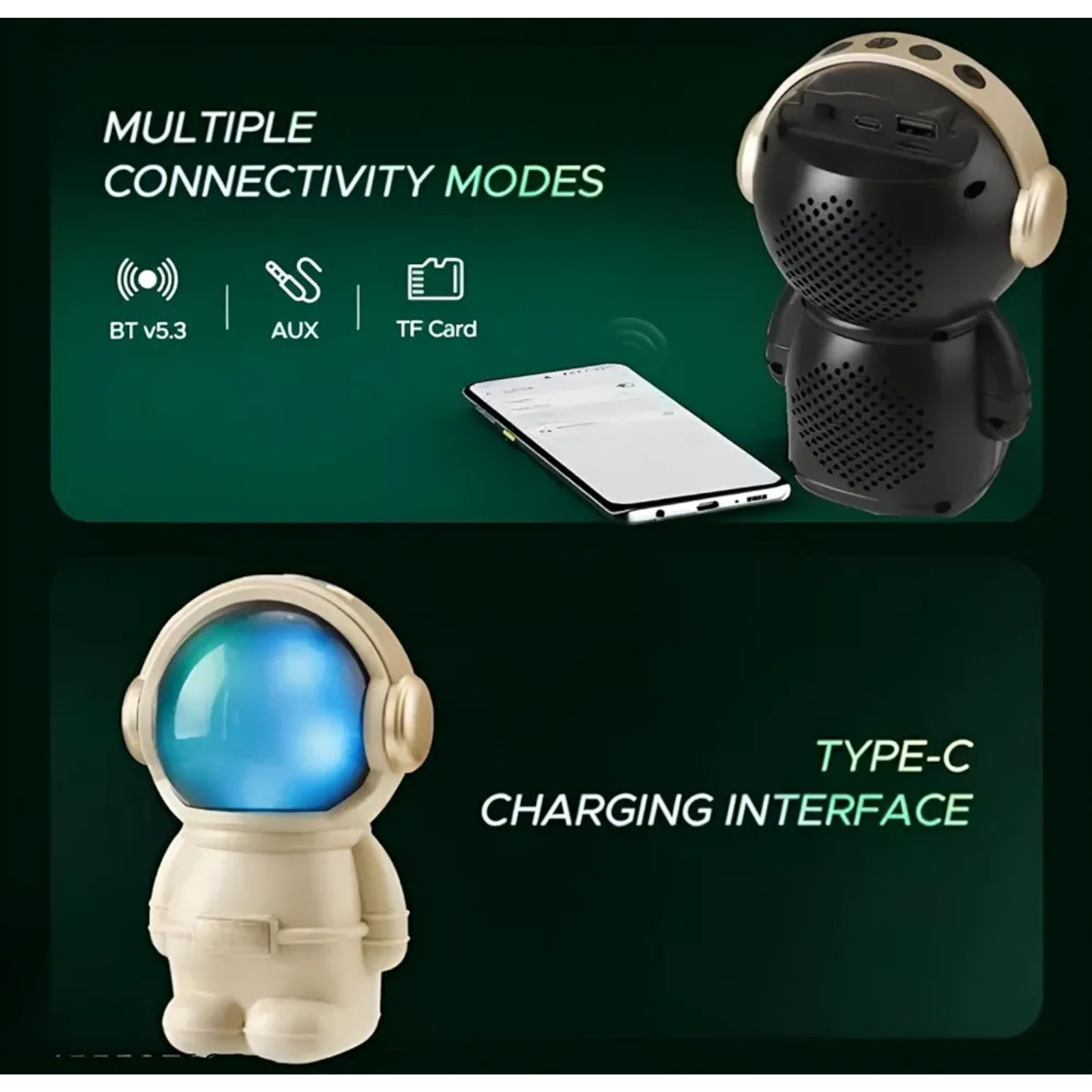 Astronot X808 RGB Bluetooth Speaker_img_3