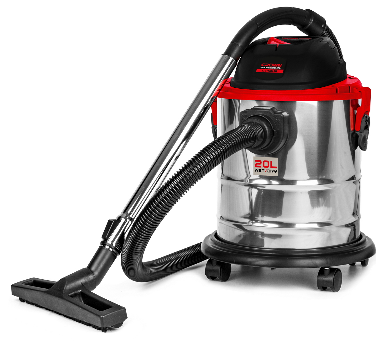 CROWN CT42046,20L Professional All-Purpose Vacuum Cleaner, >16kpa, 28.5L/min, 20L; Model: CT42046_img_1